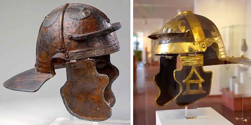 ⚔️ Casco De Romano Dorado Infantil – Disfraz De Centurión Con Plumas Rojas, Ideal Para Carnaval