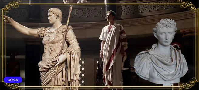 El emperador Augusto transforma Roma. Cómo iniciar un imperio
