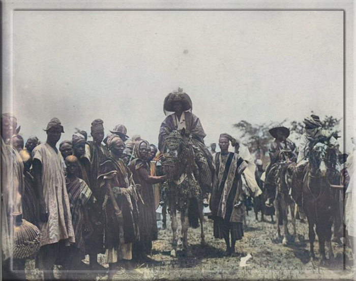 Alaafin Oyo alrededor de 1910. El gran Imperio Oyo y sus legendarios guerreros africanos