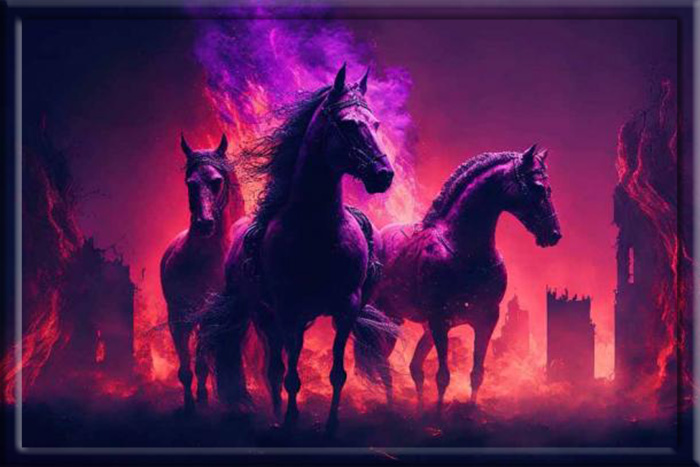 Los caballos de la caballería de Oyo no estaban acostumbrados al sonido de los disparos durante la Batalla de Dahomey. El gran Imperio Oyo y sus legendarios guerreros africanos