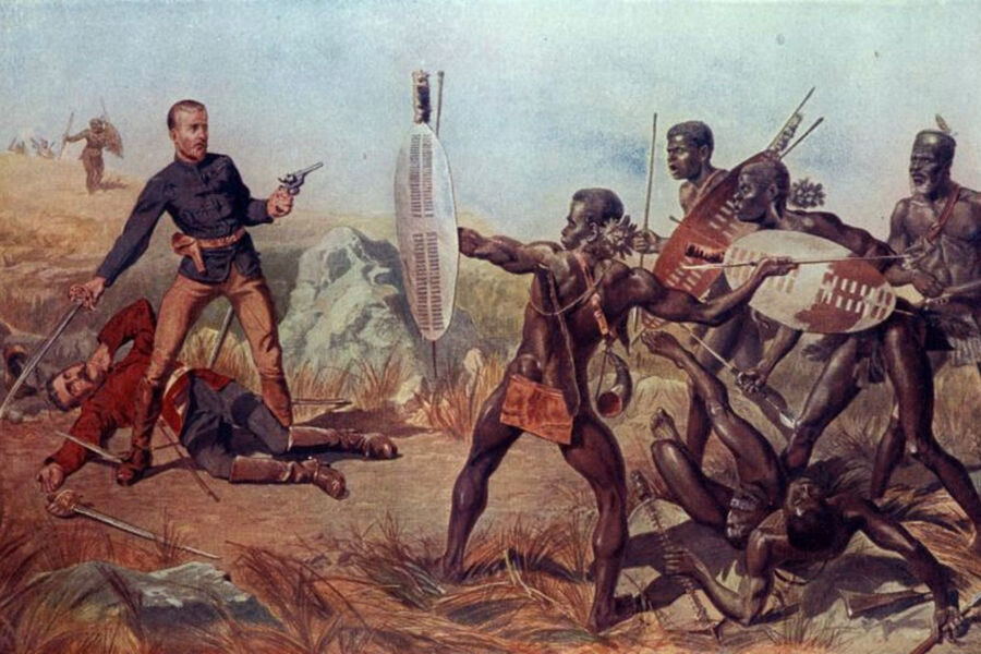 La batalla de Isandlwana: Cómo la tribu zulú derrotó al ejército inglés con lanzasLa batalla de Isandlwana