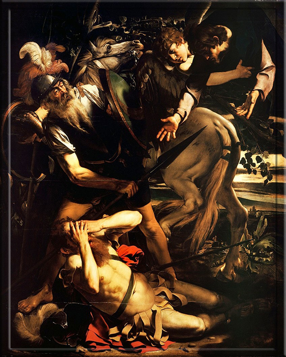 "Conversión de San Pablo" de Caravaggio