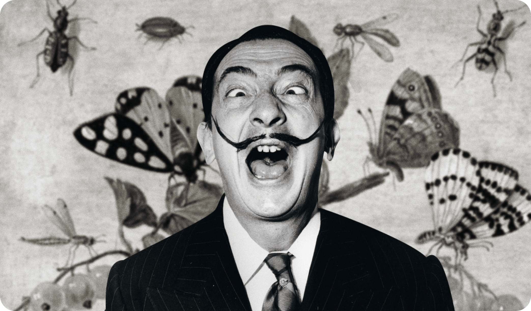 Miedo a los insectos de Salvador Dalí