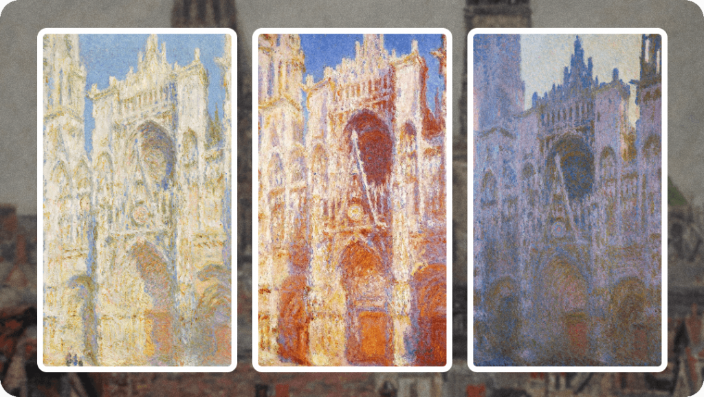 Claude Monet, "Catedral de Rouen". 1895
