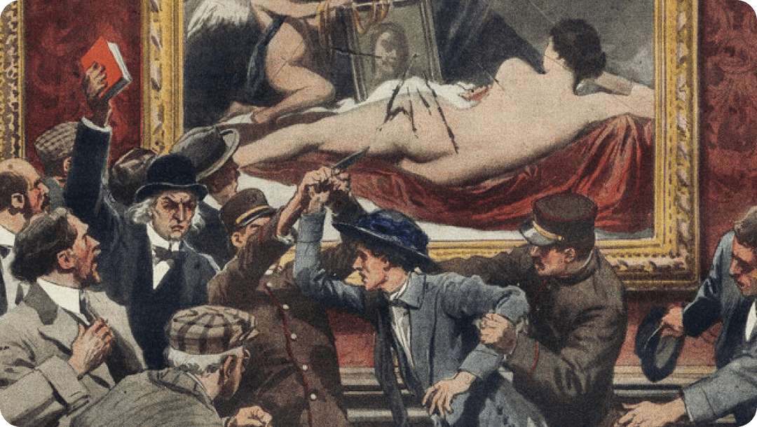 Atacan a martillazos la Venus del Espejo de Velázquez en la National Gallery de Londres