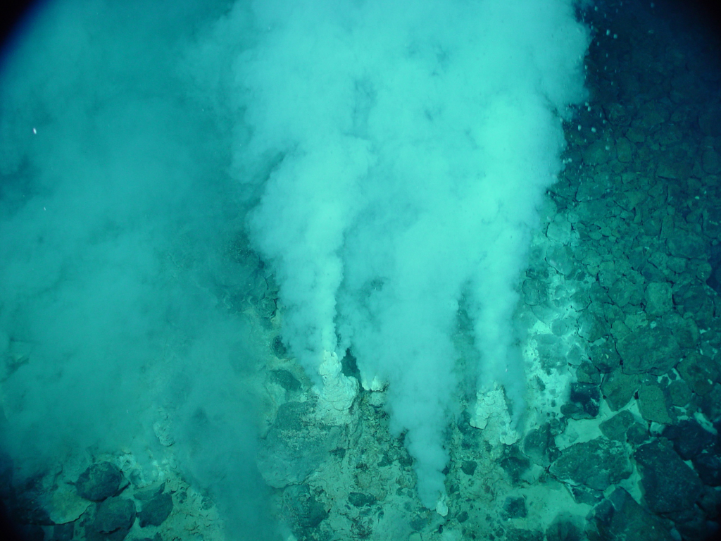 agua de chimeneas hidrotermales