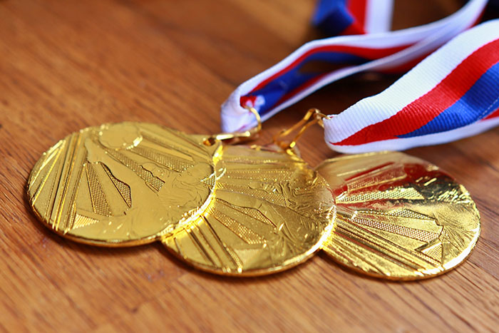 Medallas de oro