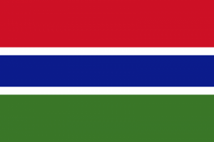 Gambia bandera