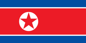 Corea del Norte bandera