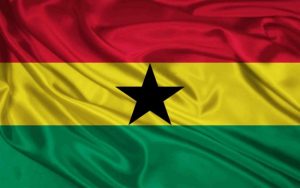 Ghana bandera