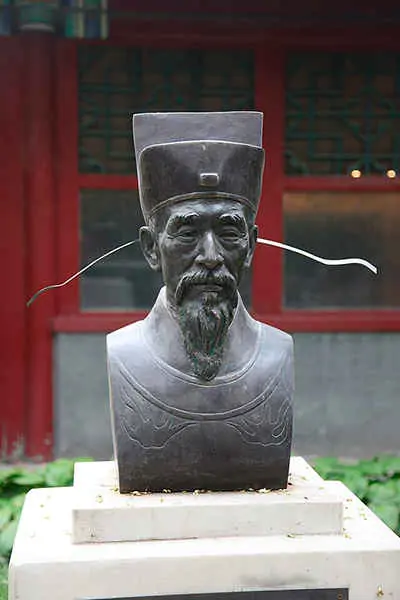 Xu Guangqi (1562-1633 d. C.). Fue astrónomo durante la dinastía Ming y colega y coautor del jesuita italiano Matteo Ricci en la traducción de textos científicos occidentales