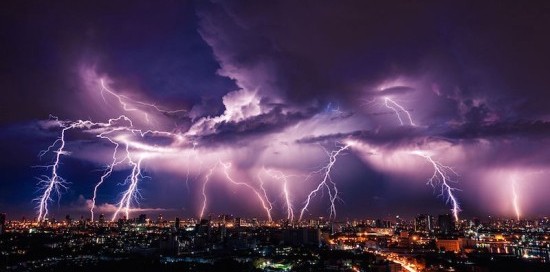 tormentas eléctricas