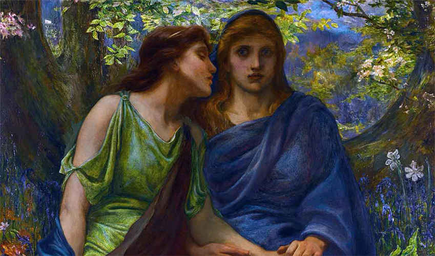 "Deméter y Perséfone", John D. Batten, 1891