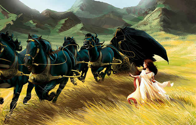 
El rapto de Perséfone, Wikimedia Commons