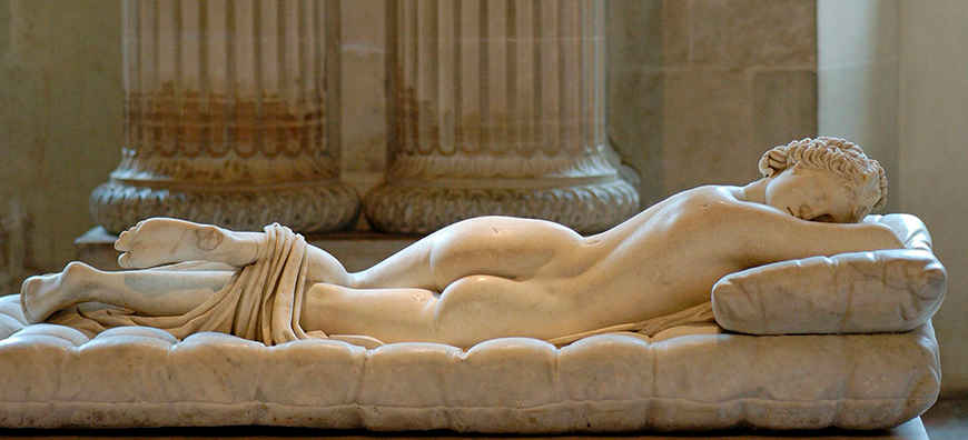 
Hermafrodita durmiente. Fuente: Louvre, París.