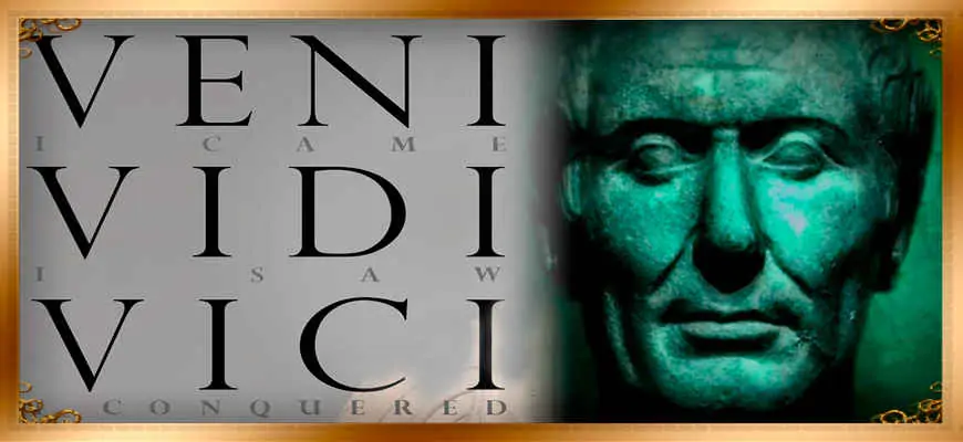 Veni, Vidi, Vici